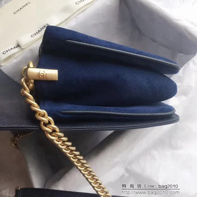 香奈兒CHANEL 57562 2018最新款 進口牛皮顆紋正品打版 DSC1607